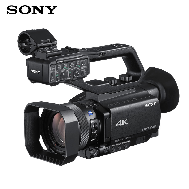 索尼(SONY) HXR-NX80 4K掌中宝数码摄像机 约1420万像素 3.5英寸显示屏高清大图