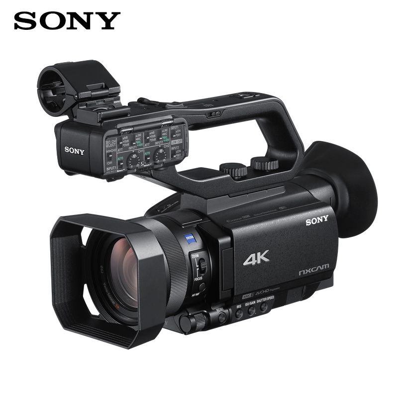 索尼(SONY) HXR-NX80 4K掌中宝数码摄像机 约1420万像素 3.5英寸显示屏