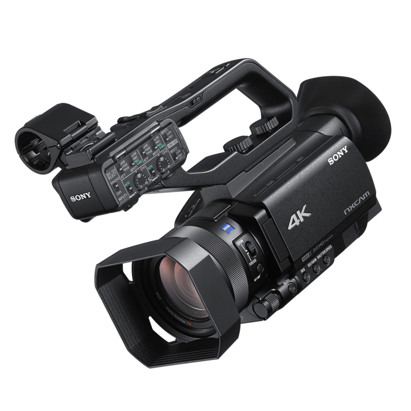 索尼(SONY) HXR-NX80 4K掌中宝数码摄像机 约1420万像素 3.5英寸显示屏