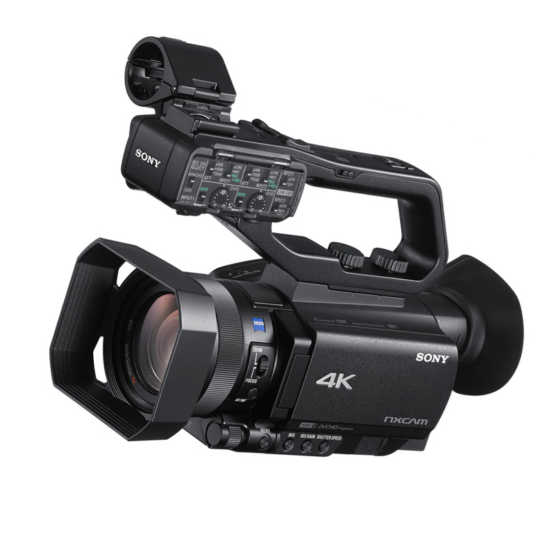 索尼(SONY) HXR-NX80 4K掌中宝数码摄像机 约1420万像素 3.5英寸显示屏