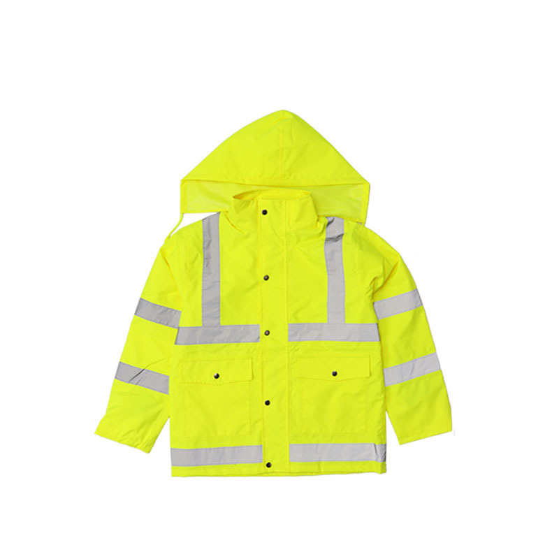 布轮希洪 牛津布 荧光黄 雨衣套装(L-XXL)AQL88203(套)