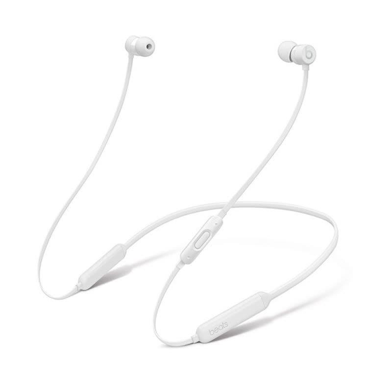 Beats X 蓝牙无线 入耳式耳机 运动耳机 手机耳机 游戏耳机 带麦可通话 白色图片