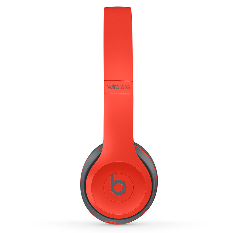 Beats Solo3 Wireless 头戴式蓝牙耳机 降噪耳机 狗年纪念版 MRJY2PA/A 霹雳红色