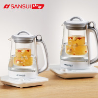 山水(SANSUI)养生壶KT-872燕窝隔水炖盅全自动玻璃多功能养生壶养身花茶壶办公室家用1.5L煮茶器
