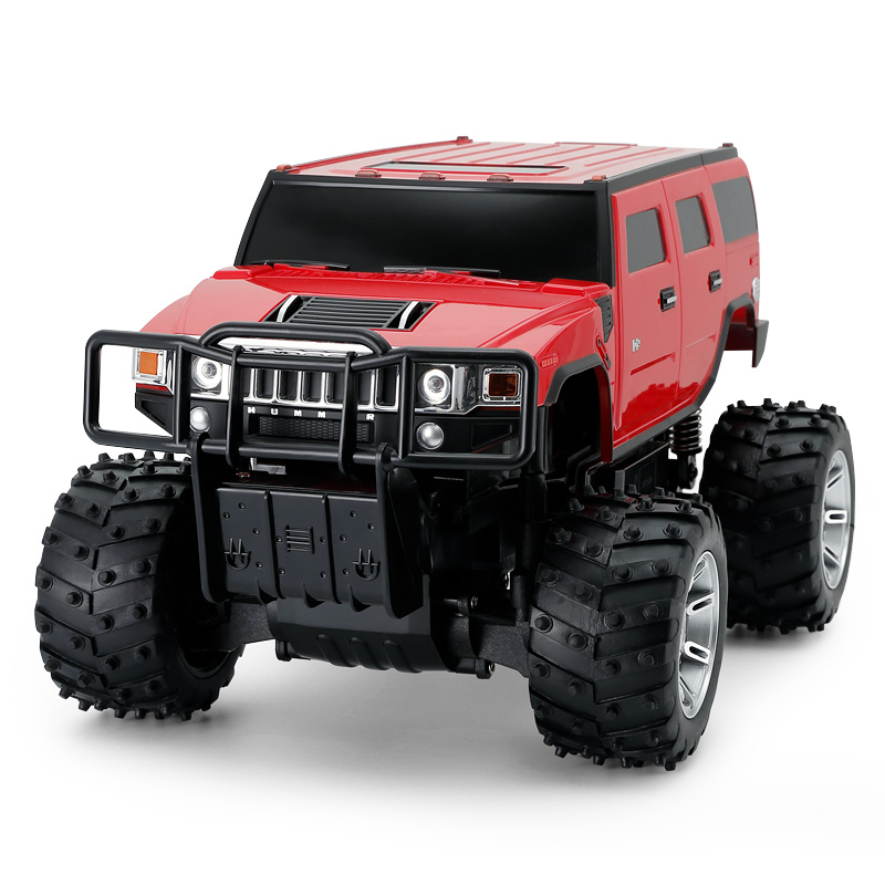 星辉(Rastar)悍马H2 SUV 1:14充电遥控车儿童仿真遥控汽车模型玩具车28800红色