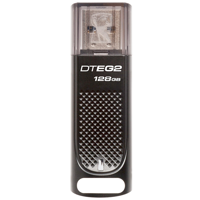 金士顿(Kingston ) 128GB U盘 USB3.1 DTEG2 金属外壳 高速车载U盘 读速180MB/s