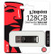 金士顿(Kingston ) 128GB U盘 USB3.1 DTEG2 金属外壳 高速车载U盘 读速180MB/s