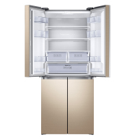 三星冰箱RF50N5940FS/SC 524升风冷无霜 智能变频 家用大容量 十字对开门 多门冰箱 金色
