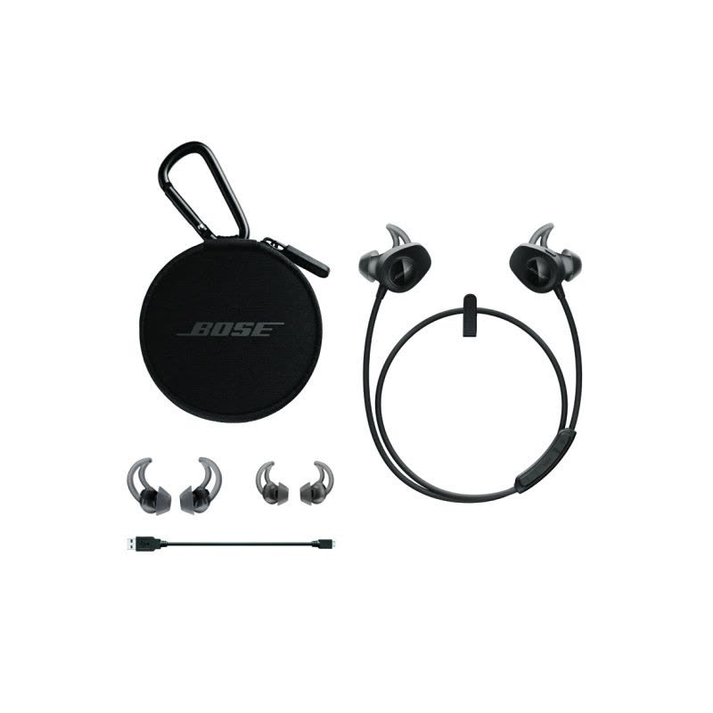 Bose SoundSport 无线耳机-黑色 wireless 耳塞式蓝牙音乐耳麦 运动耳机 智能耳机图片