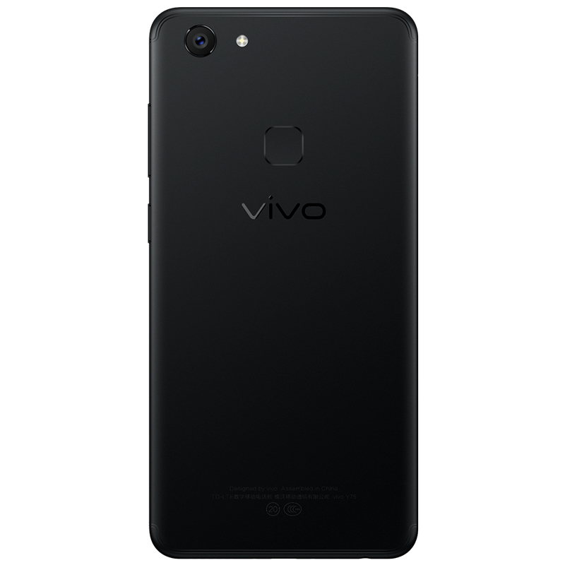 vivo Y75 3GB+32GB 磨砂黑 移动联通电信4G手机 全面屏