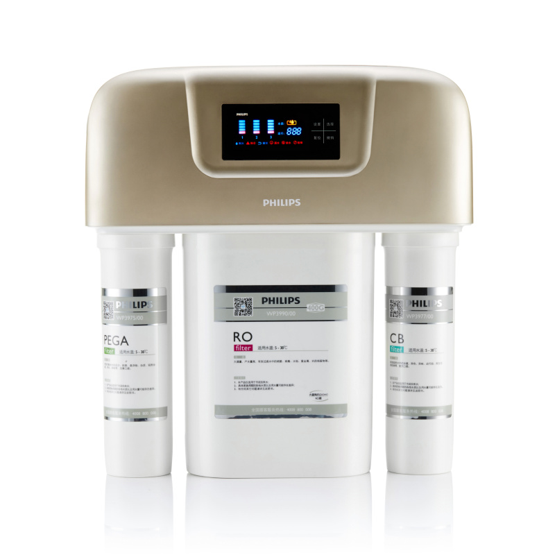 飞利浦 Philips 直饮净水器 无桶超大流量反渗透原装进口美国陶氏RO膜 WP4187/01