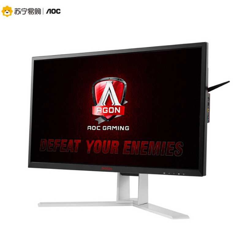 AOC 爱攻I AG271QX 27英寸2K高清显示屏 144hz 1ms ΔE<3 升降旋转 吃鸡 游戏电竞显示器 绝地求生