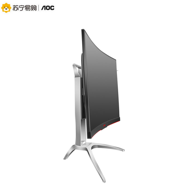 AOC 爱攻II AG322QCX 31.5英寸 144hz ΔE<3 1800R 大屏曲面全接口游戏电竞升降电脑显示器