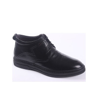 老爷车2017冬季新款加厚男棉鞋真皮软面商务休闲棉皮鞋28436