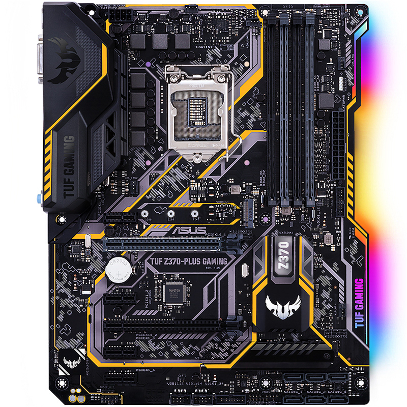 华硕(ASUS)TUF Z370-PLUS GAMING 主板(Intel Z370/LGA 1151)