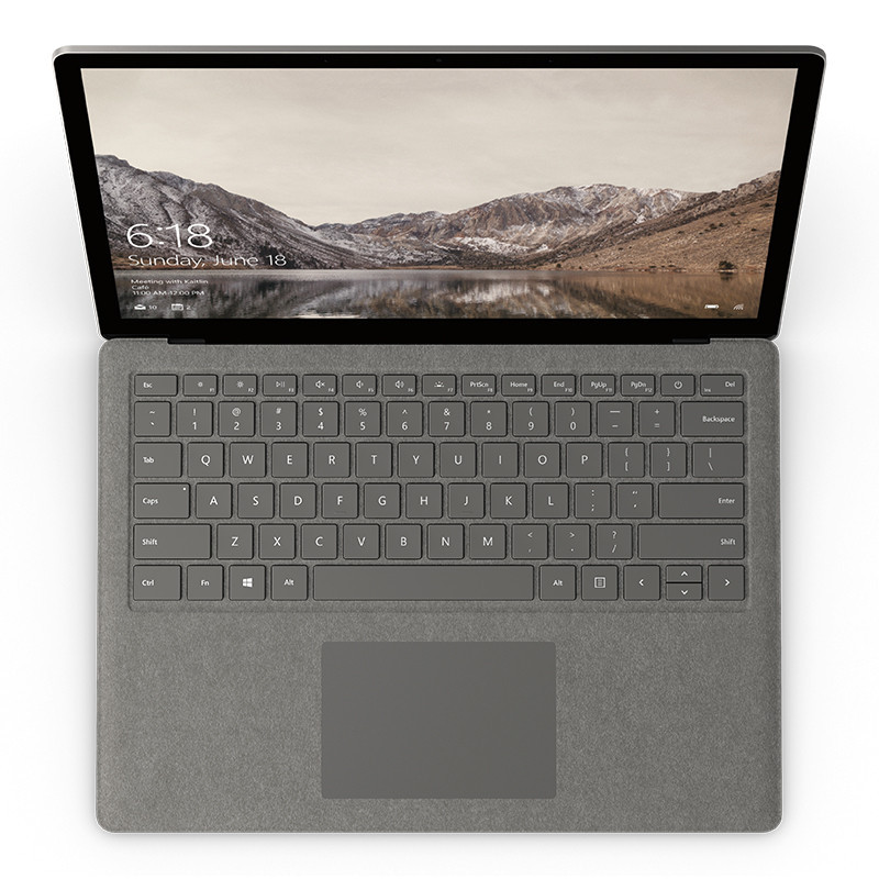 微软(Microsoft)Surface Laptop13.5英寸超薄触控笔记本政府版( i7 16GB 512G石墨金