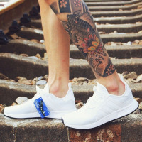 阿迪达斯三叶草男鞋2017夏季新款运动鞋XPLR简版NMD耐磨透气休闲鞋BY8690