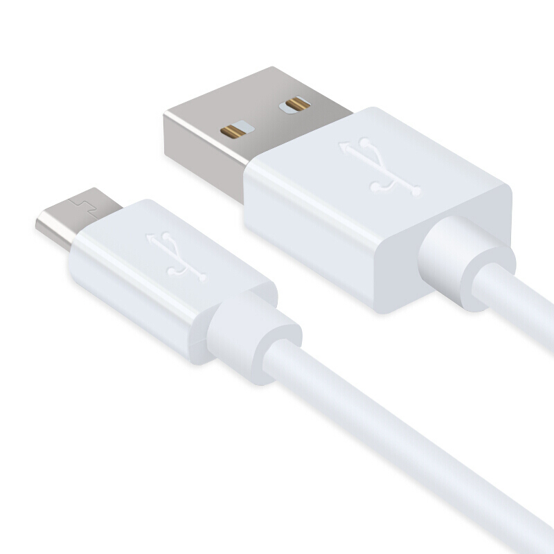 Philips/飞利浦 SWR2101 安卓手机 充电线micro USB数据 白色1米