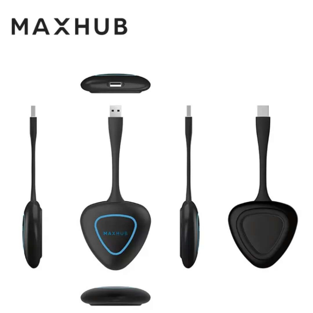 maxhub智能会议平板无线传屏器触摸交互式会议电子白板教学一体机办公投影电视屏SM01