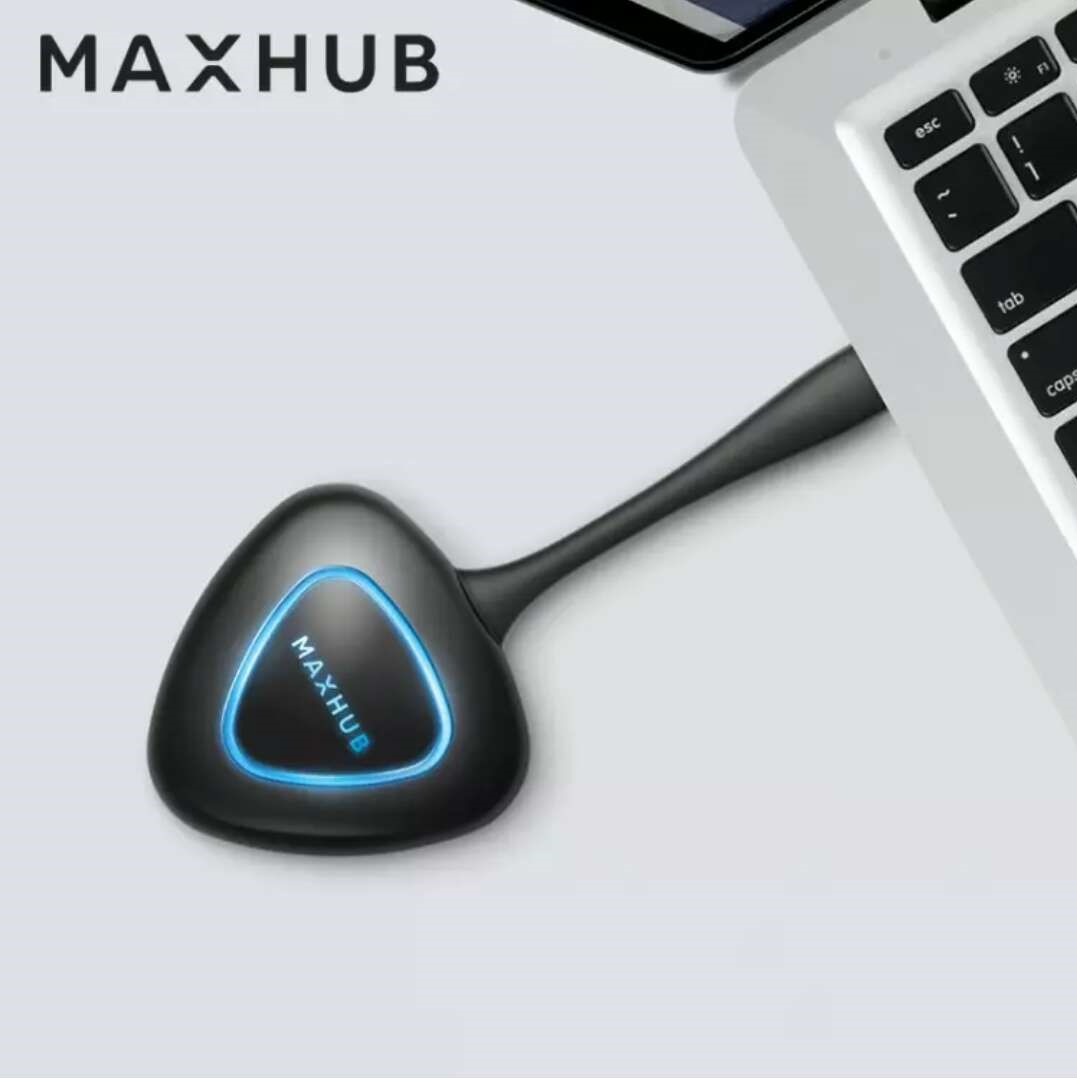 maxhub智能会议平板无线传屏器触摸交互式会议电子白板教学一体机办公投影电视屏SM01