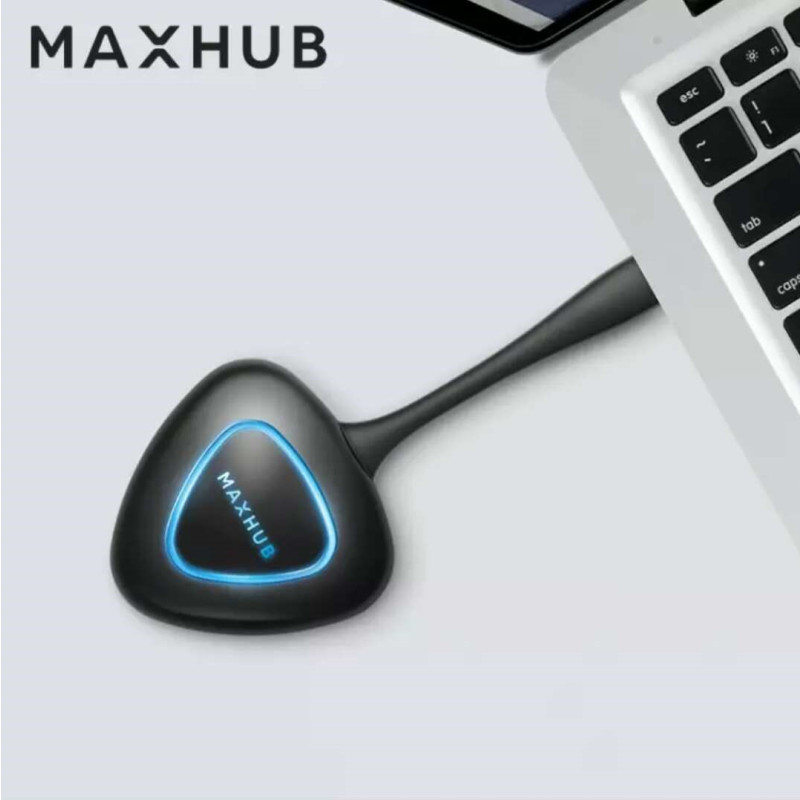 maxhub智能会议平板无线传屏器触摸交互式会议电子白板教学一体机办公投影电视屏SM01