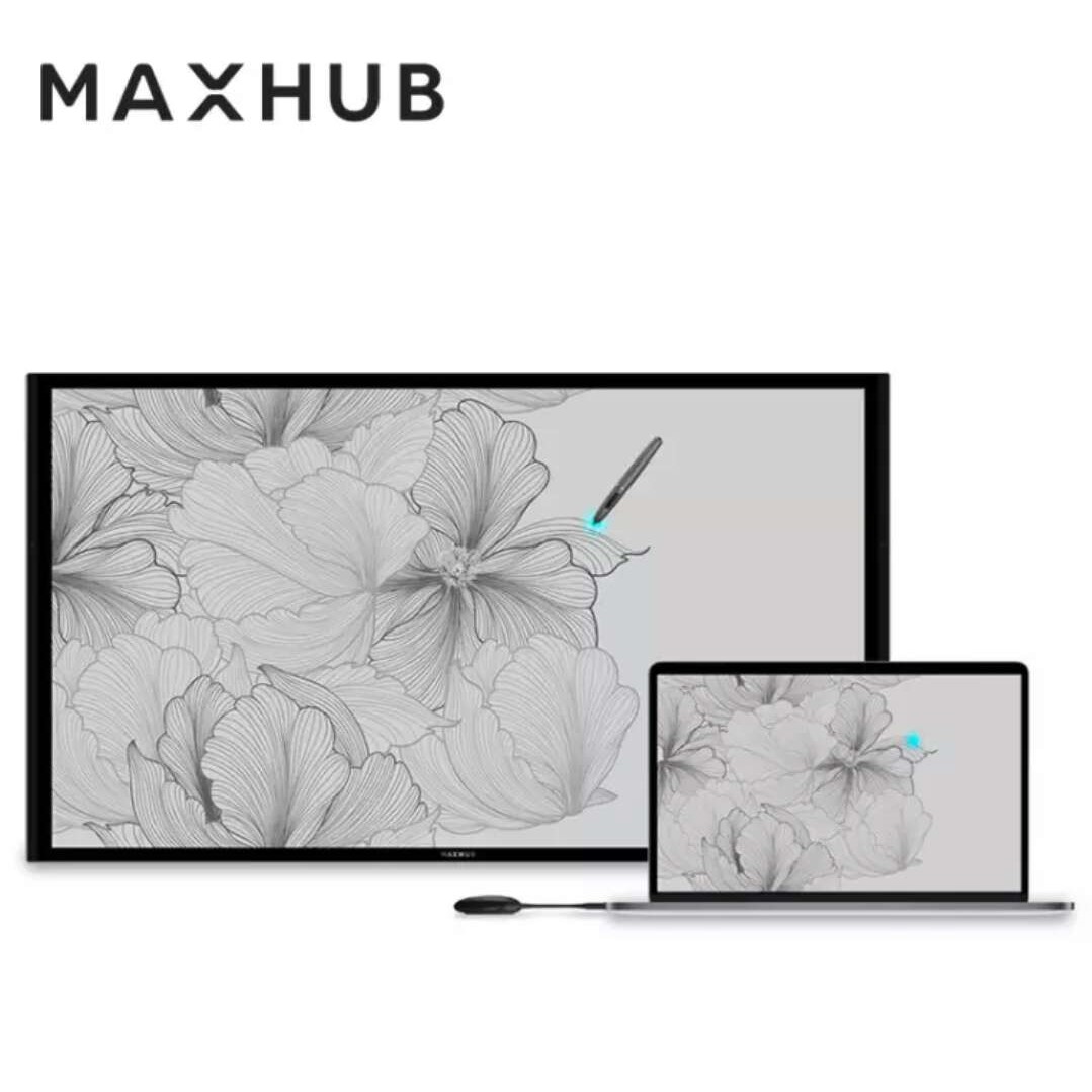maxhub智能会议平板无线传屏器触摸交互式会议电子白板教学一体机办公投影电视屏SM01