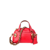 Coach蔻驰 OUTLAW 17金属链条牛皮女士手提斜挎包 38194