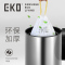 EKO(宜可)垃圾袋 点断式家用大号中号小号加厚抽绳塑料袋 一次性用品 3-6升30个/卷*5卷
