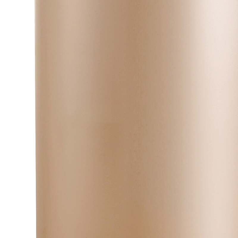 EKO(宜可)垃圾桶家用不锈钢脚踏时尚创意翻盖小号大号静音垃圾筒 9215 香槟金 12升