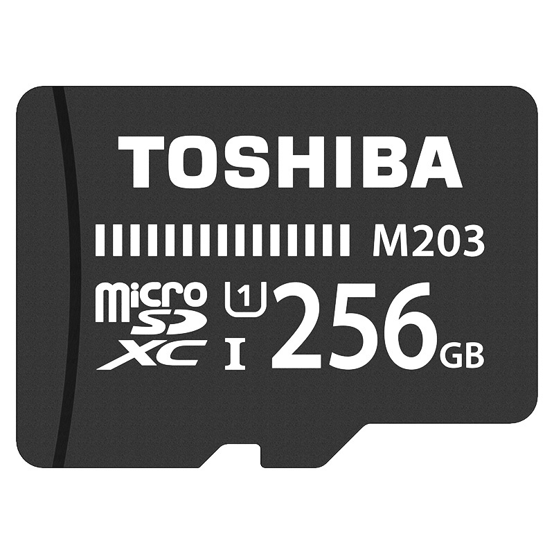 [赠读卡器/SD卡套]东芝(TOSHIBA)TF卡256GB 100MB/s手机存储卡