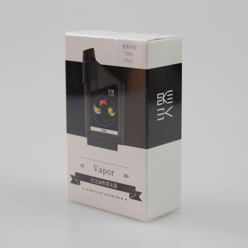vapor已注油的雾化器香蕉牛奶10ml0mg-枪手
