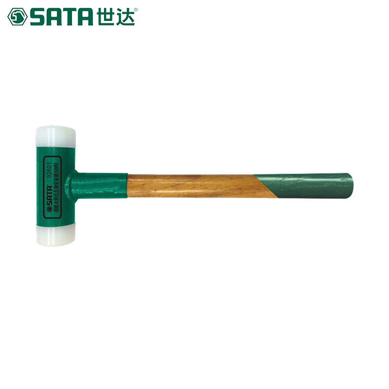 世达胡桃木柄无反弹安装锤30MMSA92601