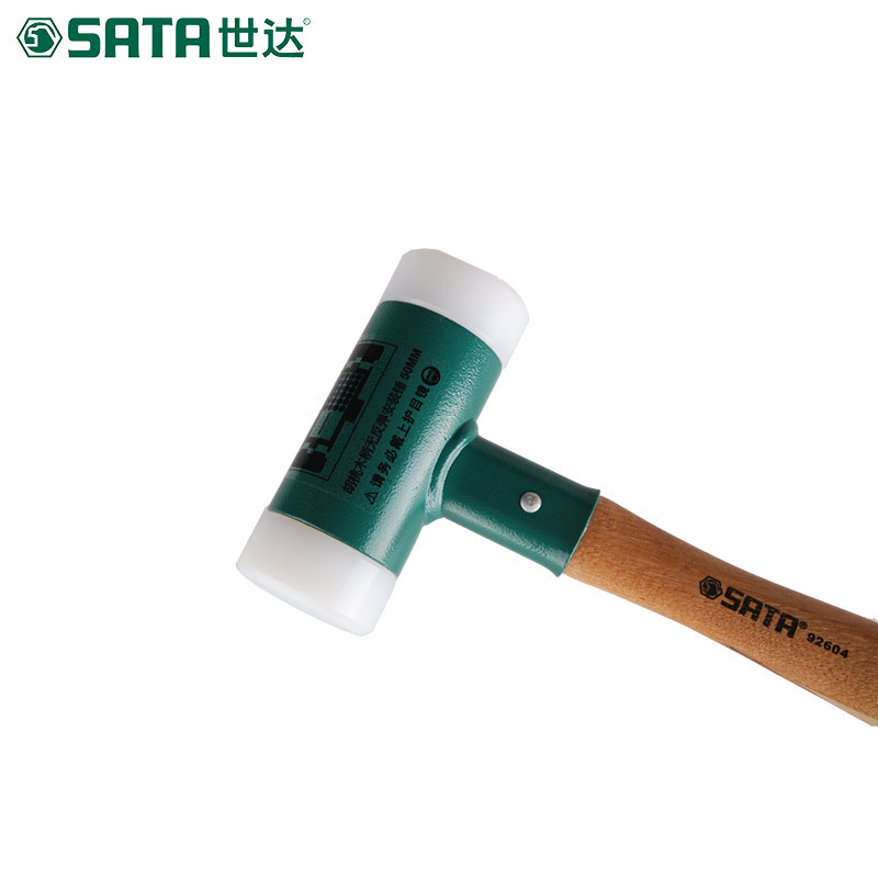 世达胡桃木柄无反弹安装锤30MMSA92601