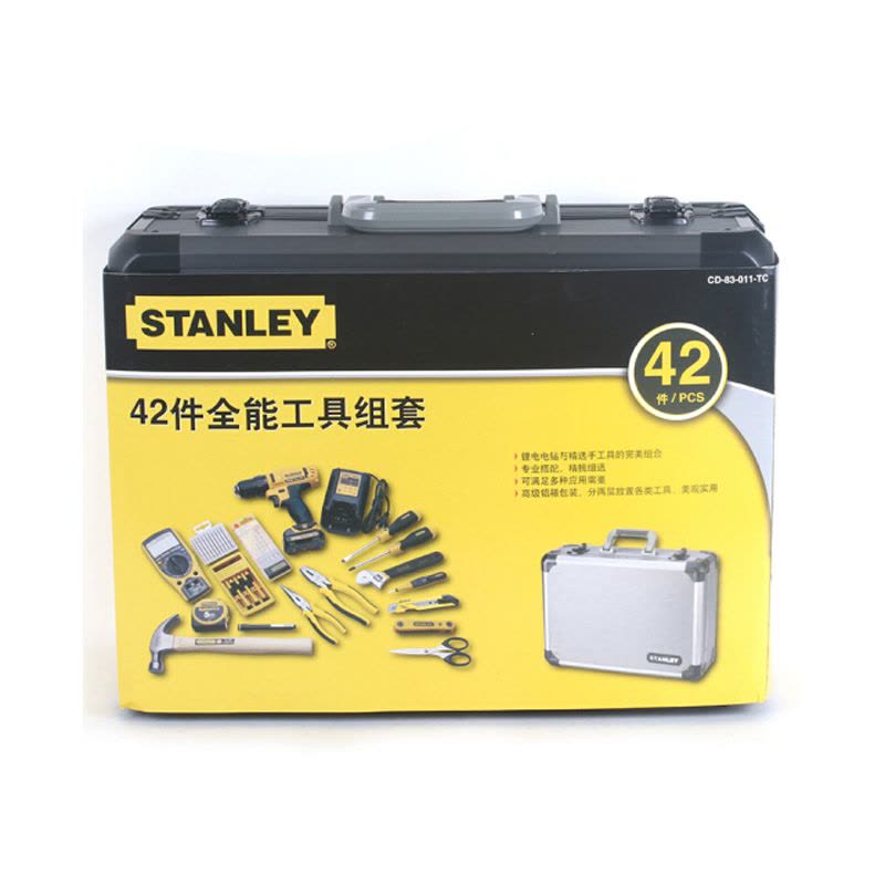 史丹利Stanley 42件套全能工具组套 CD-83-011-TC 42件套图片