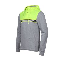 ADIDAS阿迪达斯 neo 秋冬男子休闲连帽套头衫运动卫衣AY5813