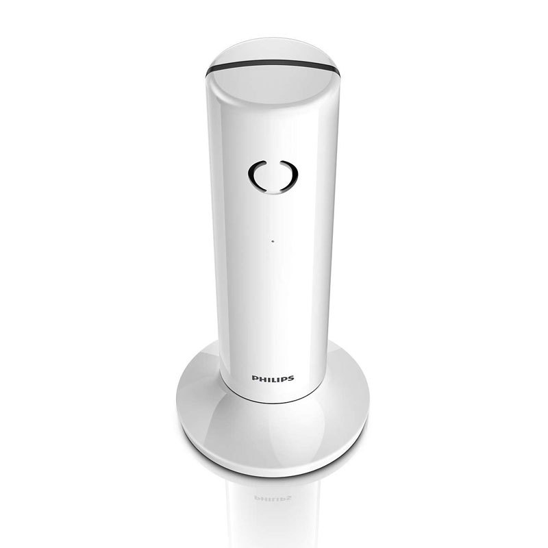 飞利浦(PHILIPS) DCTG3301 中文数字无绳电话机单机家用办公小座机客服会议无线子母固话 (白色)