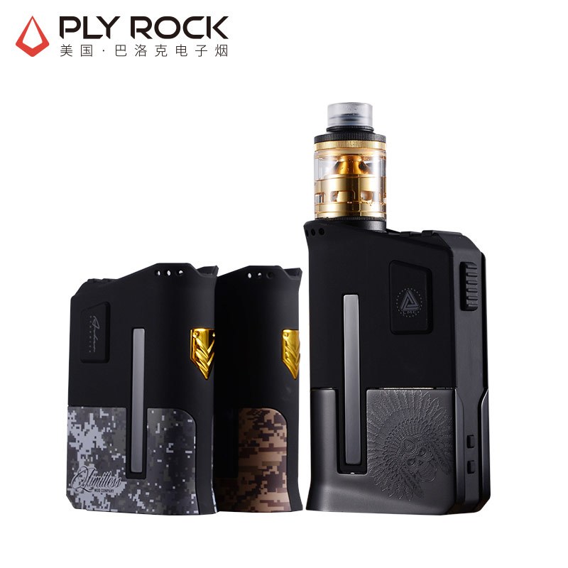 美国巴洛克PLY ROCK LMC终结者电子烟armsrace220w - 沙漠黄