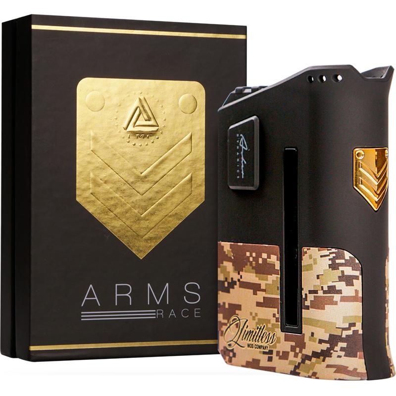 美国巴洛克PLY ROCK LMC终结者电子烟armsrace220w - 沙漠黄