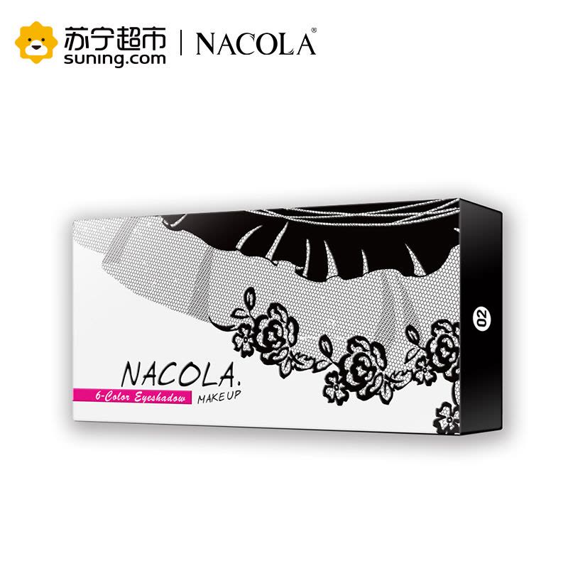 NACOLA 魅彩6色眼影盘(02桃粉色)1.3g*6图片