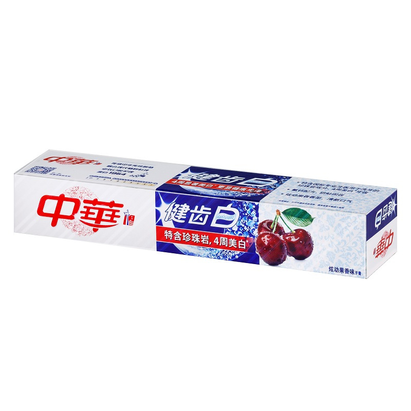 中华 健齿白炫动果香味 牙膏 200g （支）