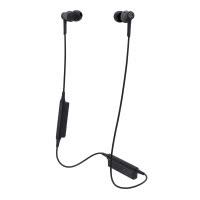 铁三角(audio-technica)ATH-CKR35BT无线入耳式耳机 (黑色)带线控
