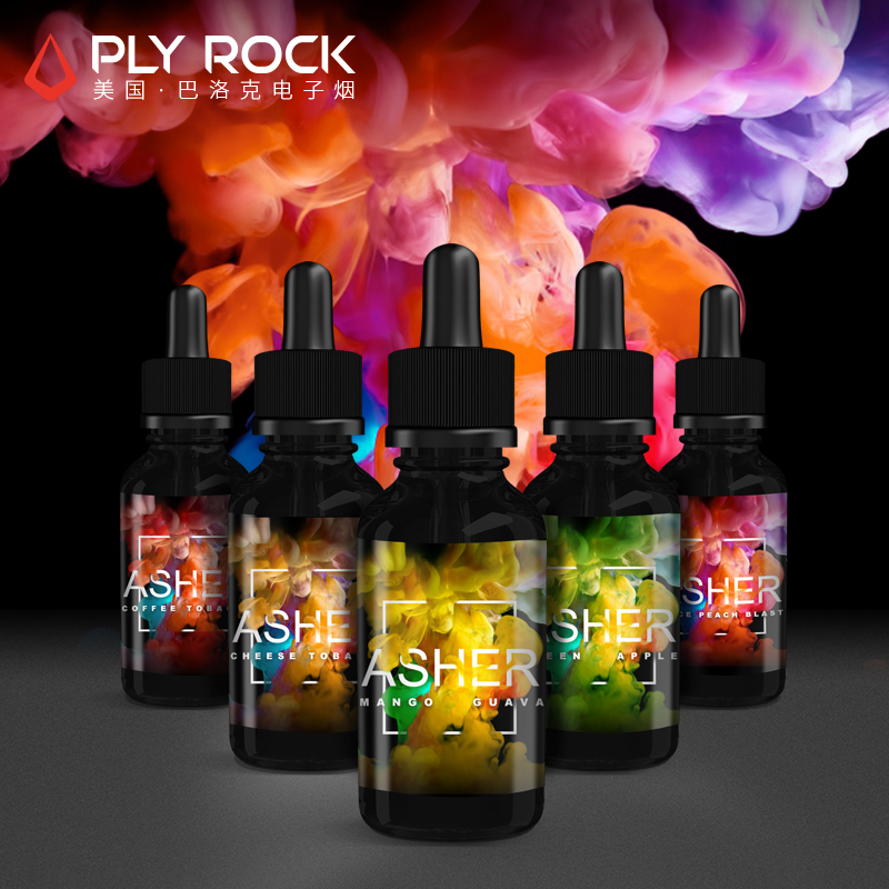 美国巴洛克PLY ROCK 夜色系列电子烟油 3mg 30ml 奶酪香草
