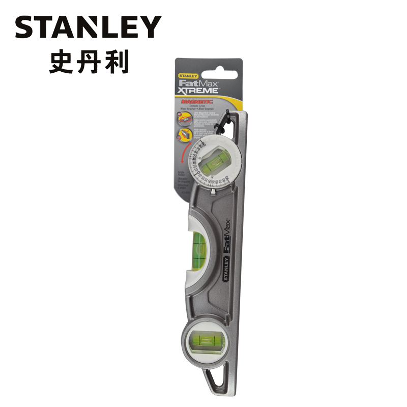 史丹利(Stanley) 磁性180°9英寸 水平尺 43-609-20 (把)高清大图