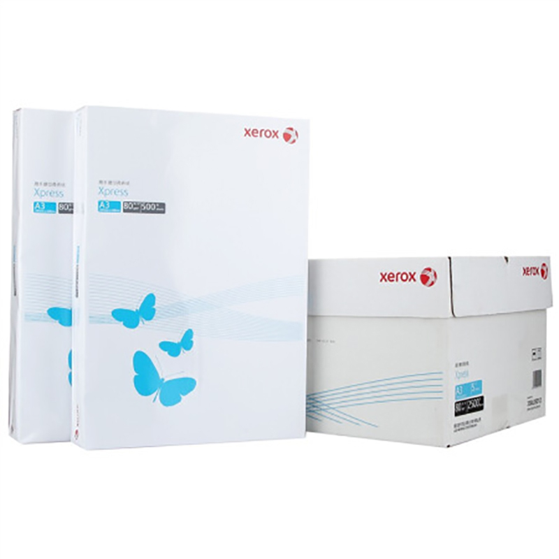 施乐（Xerox）80g A3 捷印复印纸（ 5包/箱）