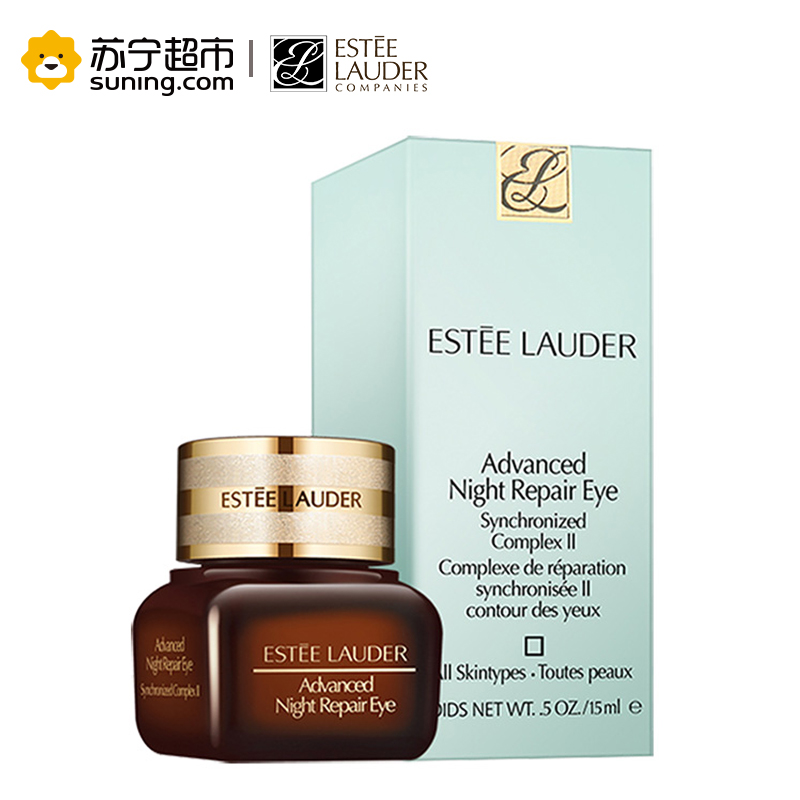 雅诗兰黛(Estee Lauder)肌透修护眼部精华霜 15ml(眼霜 ANR 提拉紧致 淡化细纹 黑眼圈)高清大图