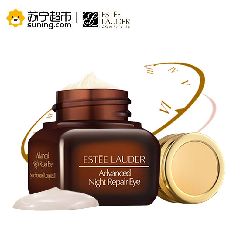 雅诗兰黛(Estee Lauder)肌透修护眼部精华霜 15ml(眼霜 ANR 提拉紧致 淡化细纹 黑眼圈)高清大图