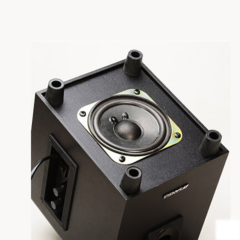 山水(SANSUI) 11C台式机电脑音箱 低音炮2.0笔记本音响 黑色