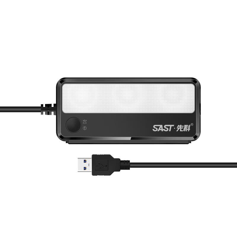 先科多功能车载USB分线器车载充电器 一拖三USB AY-M82 黑色图片