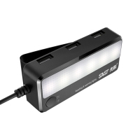 先科多功能车载USB分线器车载充电器 一拖三USB AY-M82 黑色