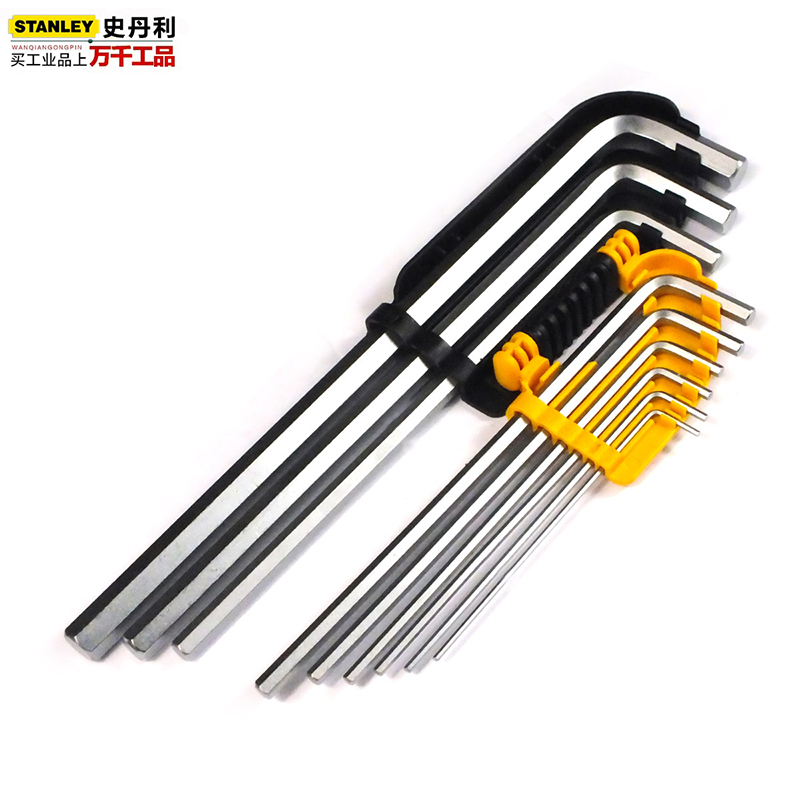 史丹利(Stanley) 9件套 公制加长 1.5mm-10mm 内六角扳手 STMT94160-8-23 (套)